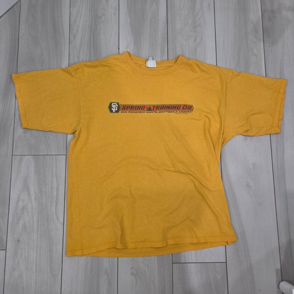 Vintage 2002 San Francisco Giants Spring Training Lee Sport T-Shirt XXL MLB